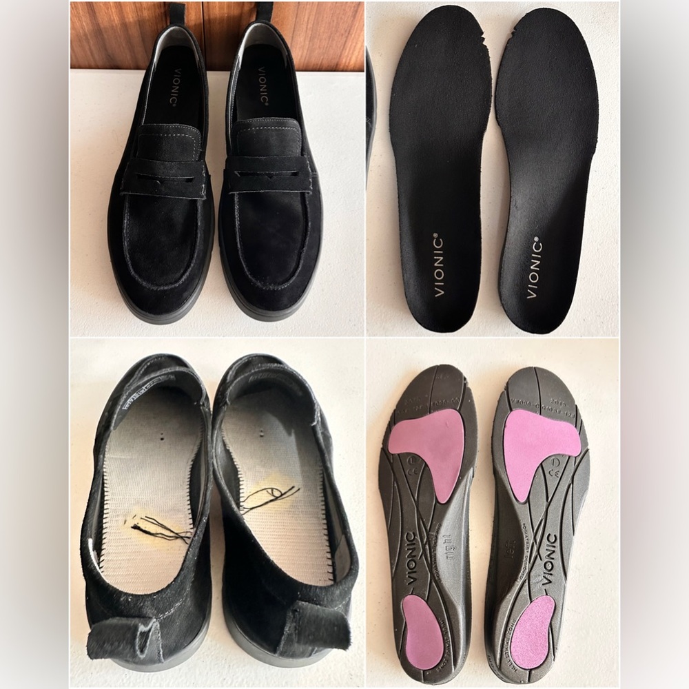 Vionic Uptown Loafer - black suede Size 11 - Picture 13 of 15